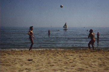 Beachen in der Pionierzeit!